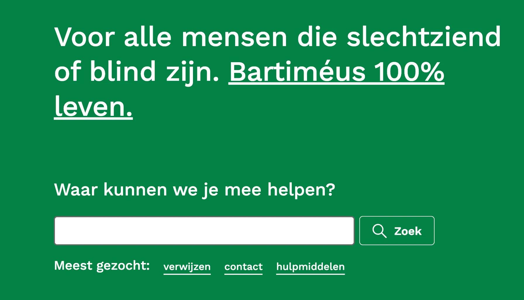 waar kunnen we je mee helpen?
