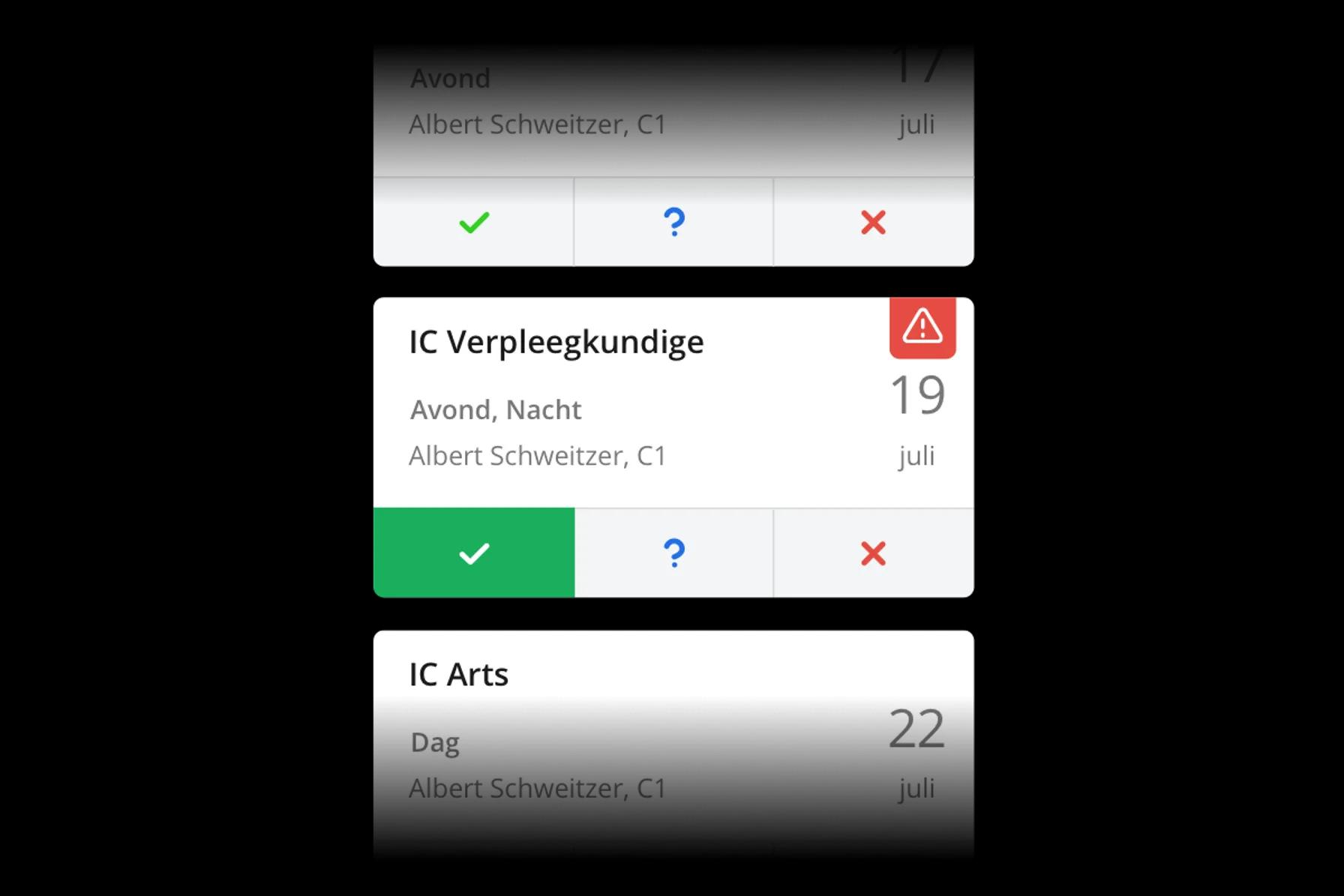 Medicplanner - Case - Screenshot