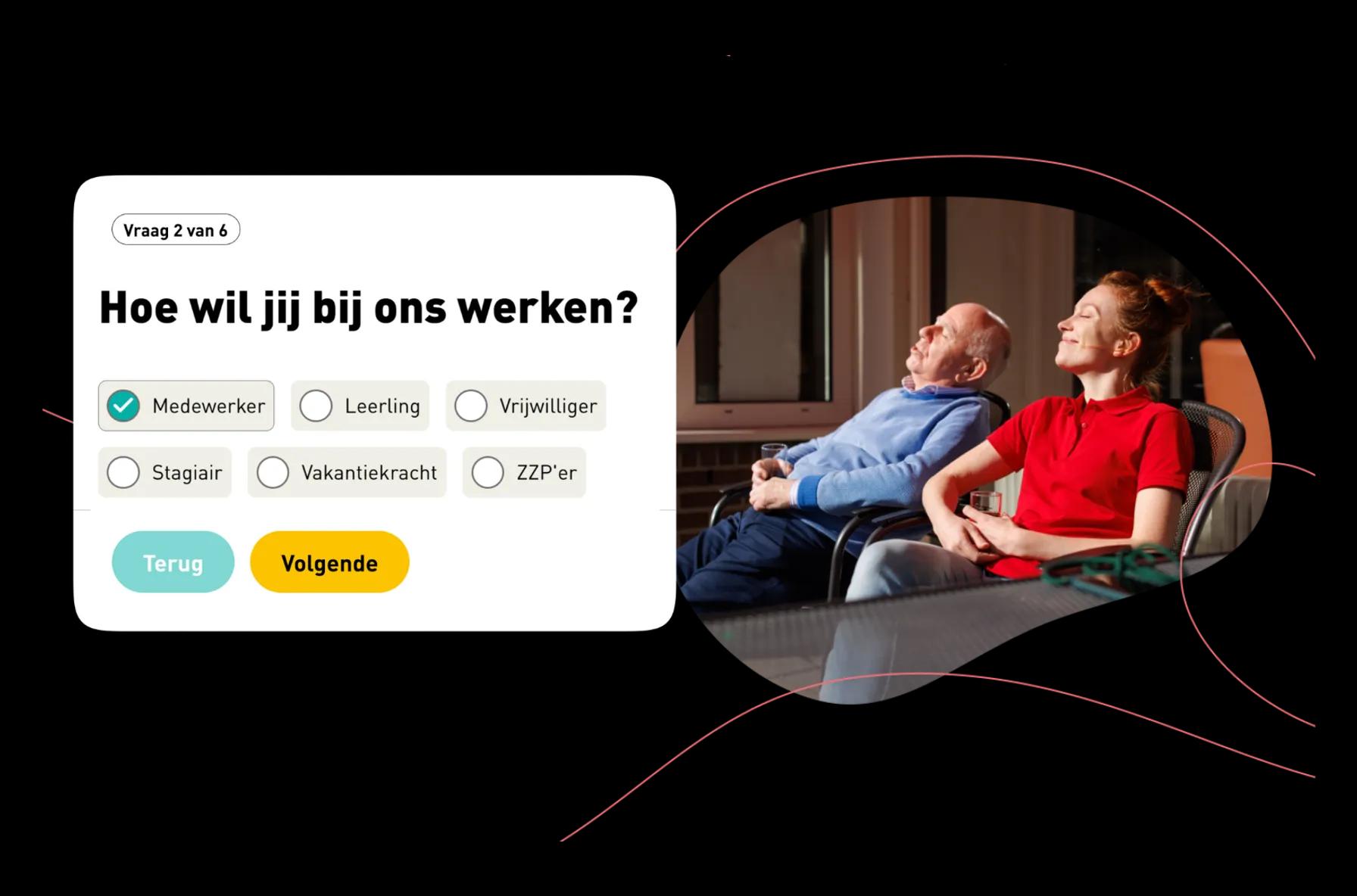 Werkenbij website Vitalis Matchmaker